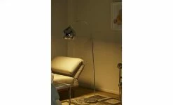 KHG Bogenleuchte, 1-flammig, chrom | silberfarben