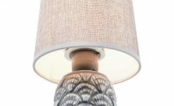 for friends Keramik-Tischleuchte, 1-flammig, grau ´Muschel´ -Innenleuchten Verkaufsladen 11686532 6 202201111238