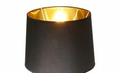 HOME STORY Tischleuchte, 1-flammig, schwarz/gold -Innenleuchten Verkaufsladen 11686541 2 202201111238