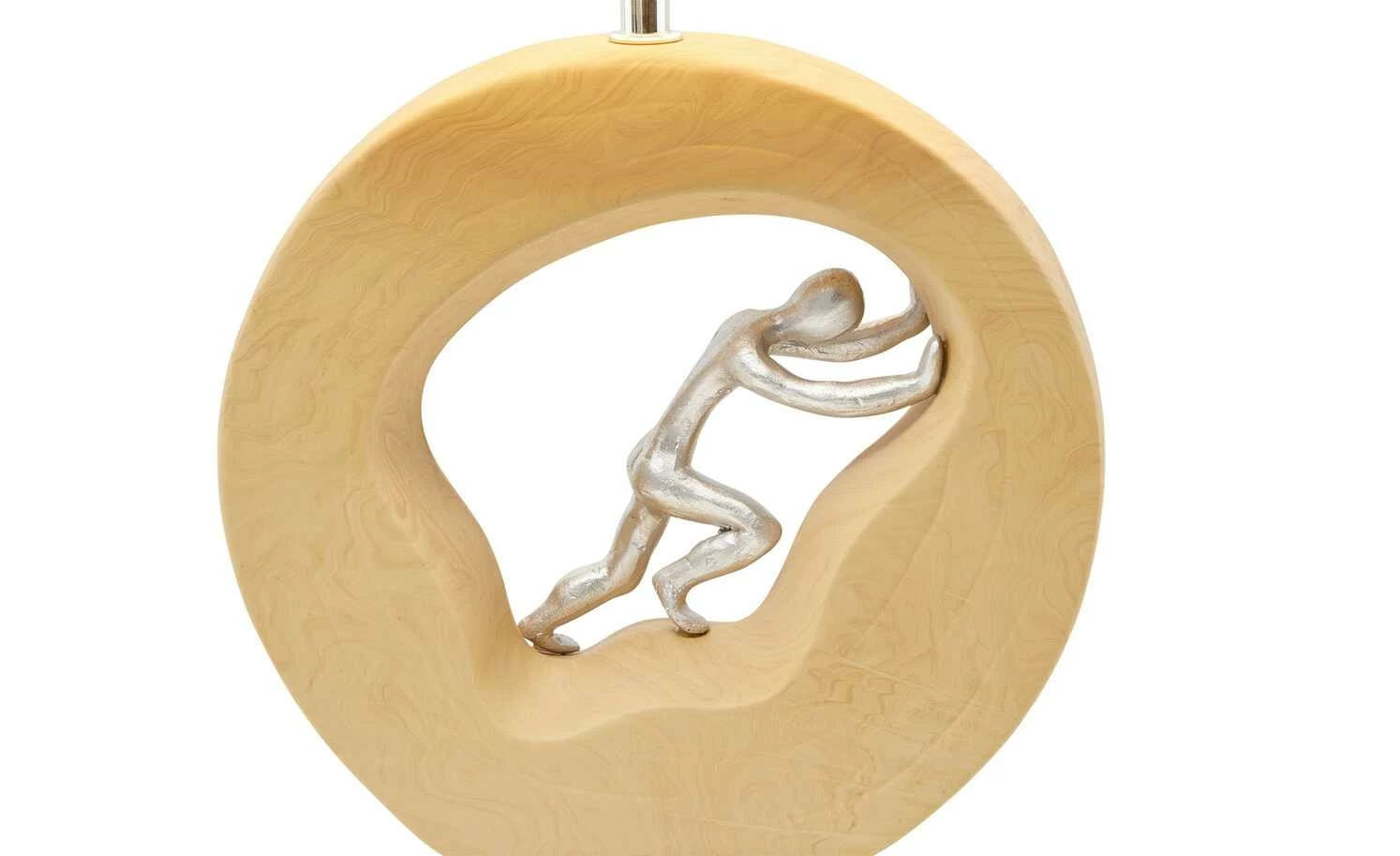 for friends Keramik-Tischleuchte, 1-flammig in Holz-Optik 5 for friends Keramik-Tischleuchte, 1-flammig in Holz-Optik – Bild 3