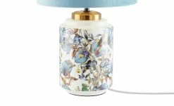 KHG Keramik-Tischleuchte, 1-flammig, blau ´Vögel´ -Innenleuchten Verkaufsladen 11686543 4 202111292234