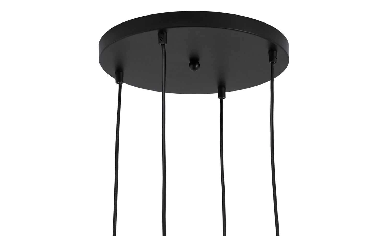 HOME STORY Rattan-Pendelleuchte, 4-flammig 7 HOME STORY Rattan-Pendelleuchte, 4-flammig – Bild 5