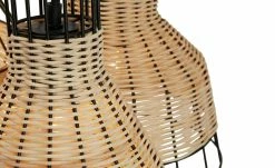HOME STORY Rattan-Pendelleuchte, 4-flammig 21 HOME STORY Rattan-Pendelleuchte, 4-flammig -Innenleuchten Verkaufsladen 11686551 6 202201182233