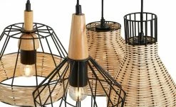 HOME STORY Rattan-Pendelleuchte, 4-flammig 23 HOME STORY Rattan-Pendelleuchte, 4-flammig -Innenleuchten Verkaufsladen 11686551 8 202201182233
