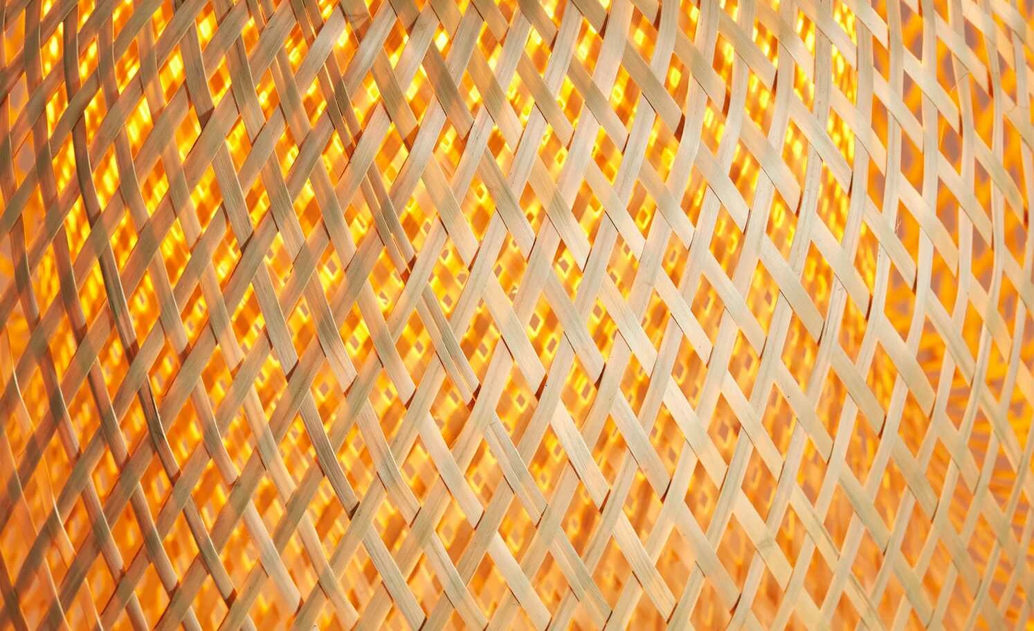 HOME STORY Rattan-Pendelleuchte, 4-flammig 11 HOME STORY Rattan-Pendelleuchte, 4-flammig – Bild 9