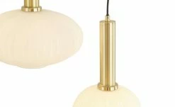 KHG Pendelleuchte, 3-flammig, schwarz / goldfarben -Innenleuchten Verkaufsladen 11686552 3 202203081235