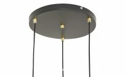 KHG Pendelleuchte, 3-flammig, schwarz / goldfarben -Innenleuchten Verkaufsladen 11686552 5 202203081235