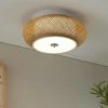HOME STORY LED-Deckenleuchte, Rattan / weiß -Innenleuchten Verkaufsladen 11686553 3 202202072233