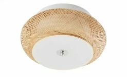 HOME STORY LED-Deckenleuchte, Rattan / weiß -Innenleuchten Verkaufsladen 11686553 6 202202072233