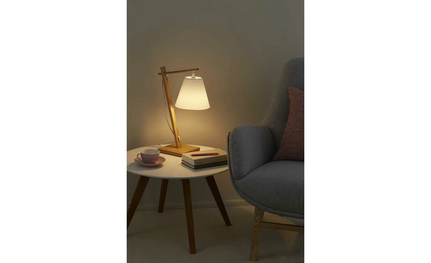 for friends Tischleuchte, 1-flammig, Bambusgestell 3 for friends Tischleuchte, 1-flammig, Bambusgestell