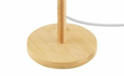 HOME STORY Bambus-Tischleuchte, 1-flammig mit weißer Kugel -Innenleuchten Verkaufsladen 11686563 3 202111301239