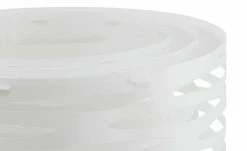 for friends Tischleuchte, 1-flammig, Nickel, Schirm mit Stanzung -Innenleuchten Verkaufsladen 11686568 5 202112231310