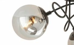 KHG Deckenleuchte, 3-flammig, schwarz/Rauchglas -Innenleuchten Verkaufsladen 11686572 4 202202182232