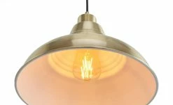 KHG Pendelleuchte, 1-flammig, messing matt -Innenleuchten Verkaufsladen 11686576 1 202205161236