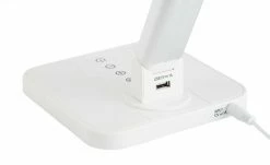 KHG LED-Tischleuchte, 1-flammig, Alu/weiß -Innenleuchten Verkaufsladen 11686625 8 202204111235