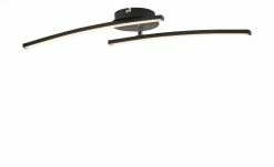 KHG LED-Deckenleuchte, 2-flammig, schwarz -Innenleuchten Verkaufsladen 11686627 5 202203081235