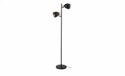 KHG Stehleuchte, 2-flammig schwarz goldfarben -Innenleuchten Verkaufsladen 11686648 1 202202222232