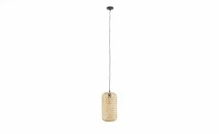HOME STORY Pendelleuchte, 1-flammig, Bambus-Rattan geflochten natur | 144,5|cm 14 HOME STORY Pendelleuchte, 1-flammig, Bambus-Rattan geflochten natur | 144,5|cm -Innenleuchten Verkaufsladen 11686656 5 202205022313