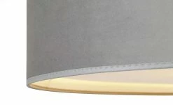 Deckenleuchte, 1-flammig, samt grau -Innenleuchten Verkaufsladen 11686668 4 202104161235