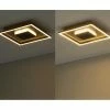 HOME STORY LED-Deckenleuchte, schwarz/goldfarben -Innenleuchten Verkaufsladen 11686681 2 202205022313