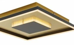 HOME STORY LED-Deckenleuchte, schwarz/goldfarben -Innenleuchten Verkaufsladen 11686681 3 202206282243