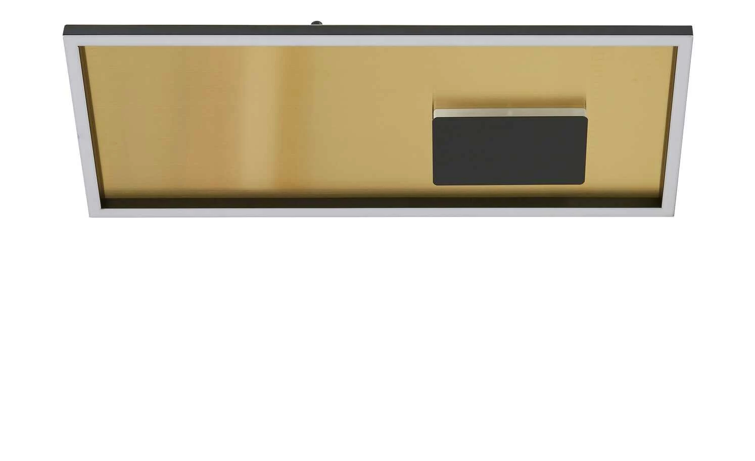 HOME STORY LED-Deckenleuchte, schwarz/goldfarben rechteckig 7 HOME STORY LED-Deckenleuchte, schwarz/goldfarben rechteckig – Bild 5