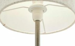 Trio Tischleuchte, 1-flammig, Nickel-antik/Pinienholz -Innenleuchten Verkaufsladen 11686689 1 202104221233