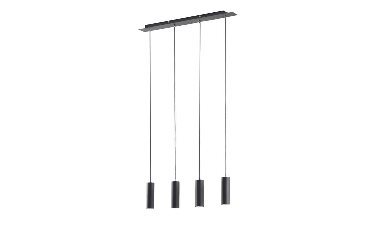 Trio Pendelleuchte, 4-flammig, schwarz 6 Trio Pendelleuchte, 4-flammig, schwarz – Bild 4