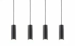 Trio Pendelleuchte, 4-flammig, schwarz 8 Trio Pendelleuchte, 4-flammig, schwarz -Innenleuchten Verkaufsladen 11686696 5 202104221233