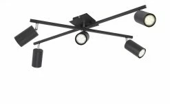 Trio Deckenspot, 5-flammig, schwarz -Innenleuchten Verkaufsladen 11686699 3 202104221233
