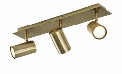 Trio Deckenstrahler, 3-flammig, altmessing | 48|cm -Innenleuchten Verkaufsladen 11686713 3 202109011238