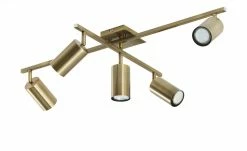 Trio Deckenstrahler, 5-flammig, altmessing | 77,4|cm 12 Trio Deckenstrahler, 5-flammig, altmessing | 77,4|cm -Innenleuchten Verkaufsladen 11686715 4 202109151233