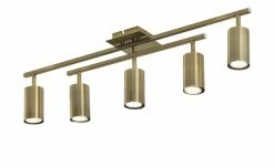 Trio Deckenstrahler, 5-flammig, altmessing | 77,4|cm 13 Trio Deckenstrahler, 5-flammig, altmessing | 77,4|cm -Innenleuchten Verkaufsladen 11686715 6 202109151233