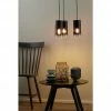 Trio Pendelleuchte, 3-flammig, Rauchglas schwarz -Innenleuchten Verkaufsladen 11686734 8 202202242232