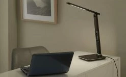 Paul Neuhaus LED-Schreibtischleuchte, braun