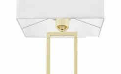 KHG Tischleuchte, 1-flammig, messing/Mamor-Fuß -Innenleuchten Verkaufsladen 11686784 7 202201122234