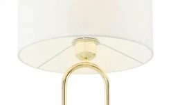 KHG Tischleuchte, 1-flammig, messing / Mamor-Fuß -Innenleuchten Verkaufsladen 11686785 2 202112231310