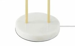 KHG Tischleuchte, 1-flammig, messing / Mamor-Fuß -Innenleuchten Verkaufsladen 11686785 3 202112231310