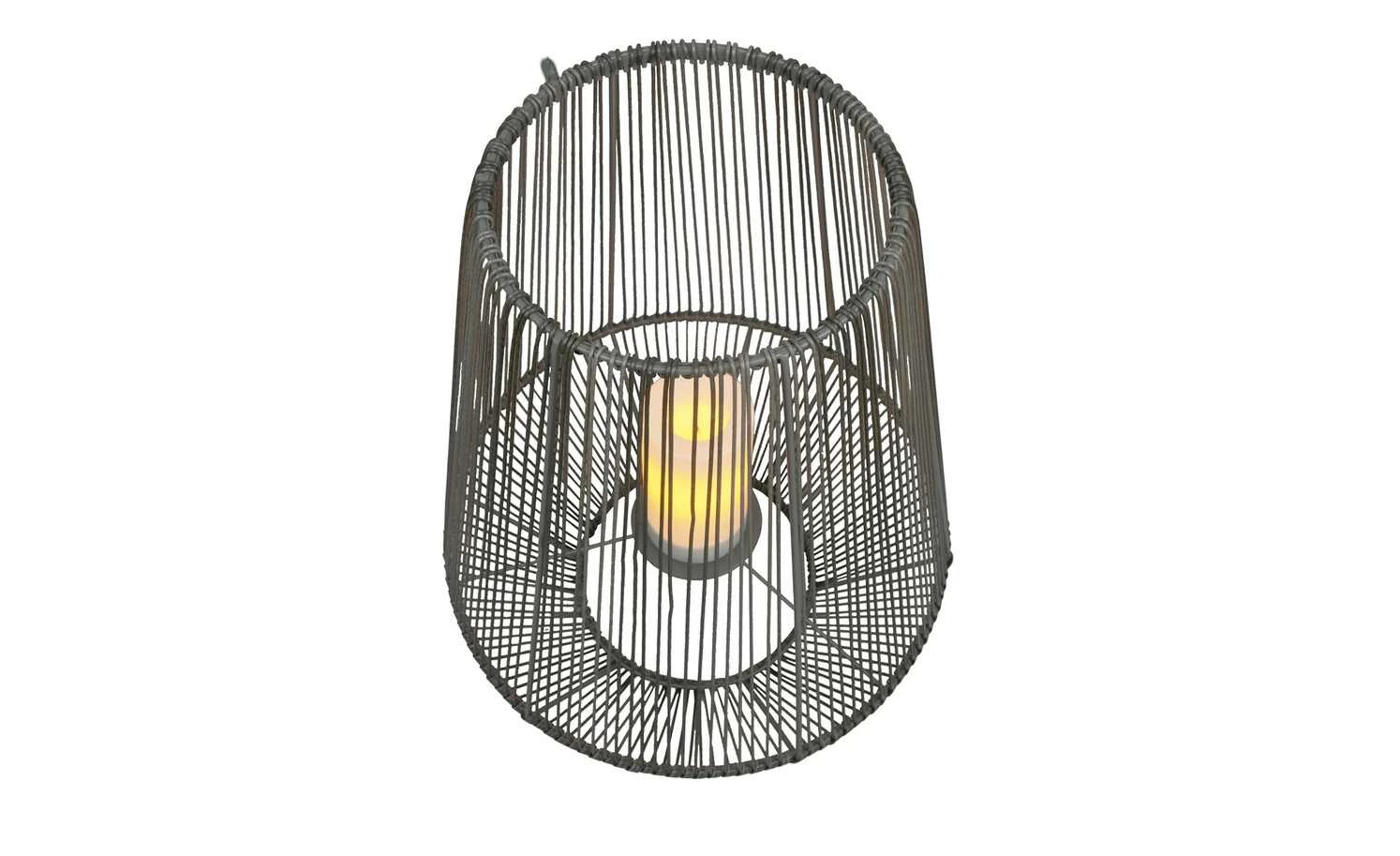 Trio Solar-Außen-Tischleuchte, grau ´groß´ 5 Trio Solar-Außen-Tischleuchte, grau ´groß´ – Bild 3