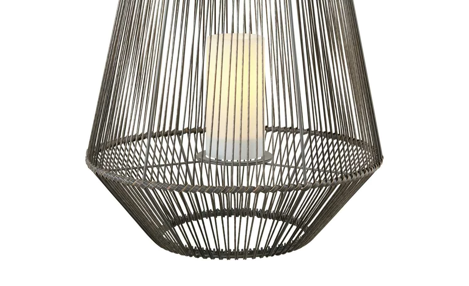 Trio Solar-Außen-Tischleuchte, grau ´groß´ 8 Trio Solar-Außen-Tischleuchte, grau ´groß´ – Bild 6