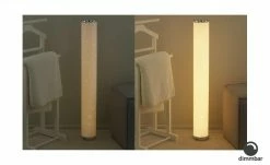 KHG LED-Stehleuchte, weiß mit Farbwechsler -Innenleuchten Verkaufsladen 11686822 2 202204121234