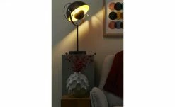 KHG Tischleuchte, 1-flammig, schwarz/goldfarben -Innenleuchten Verkaufsladen 11686826 8 202201122234