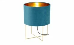 Fischer-Honsel Tischleuchte, 1-flammig, türkis Samt `klein´ | 32|cm Blau, Grün 14 Fischer-Honsel Tischleuchte, 1-flammig, türkis Samt `klein´ | 32|cm Blau, Grün -Innenleuchten Verkaufsladen 11686921 4 202112281240