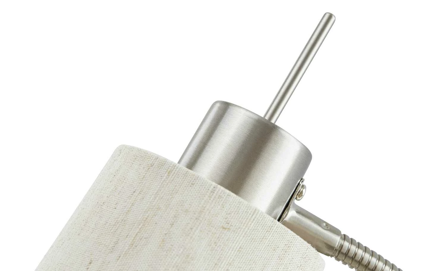 Leseleuchte, 2-flammig, Nickel-matt 6 Leseleuchte, 2-flammig, Nickel-matt – Bild 4