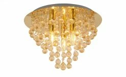 Deckenleuchte, 3-flammig, Behang goldfarben -Innenleuchten Verkaufsladen 11686945 3 202202231234