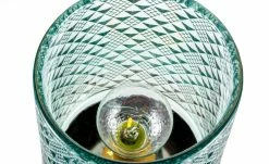 Mobile-Tischleuchte, Glas Türkis | Blau 15,5|cm -Innenleuchten Verkaufsladen 11686977 3 202109031234