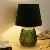 Tischleuchte, 1-flammig, Samt/Glas grün -Innenleuchten Verkaufsladen 11686986 2 202109061235