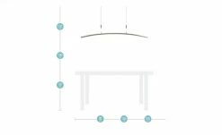 KHG LED-Pendelleuchte, Nickel matt -Innenleuchten Verkaufsladen 11686996 10 202207271302