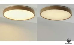 KHG LED-Deckenleuchte, 1-flammig, Eichenholz ´groß´ -Innenleuchten Verkaufsladen 11687020 4 202203251234