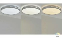 KHG LED-Deckenleuchte, 1-flammig, silberfarben -Innenleuchten Verkaufsladen 11687021 3 202203101234